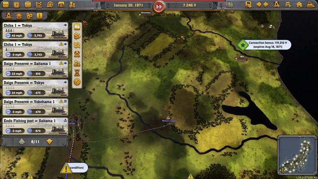 Railway Empire - Scenario - Japan - Northern Honshu - Part 1 смотреть онлайн