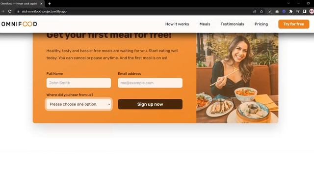 HTML & CSS Project | Omnifood Project #iwritecode #webdesign #html #css #udemy #ineuron смотреть онлайн