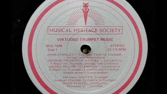 Hermann Sauter: Trumpet Concerto in D Major (Telemann) - 1968, Schwäbisches Kammerorchester смотреть онлайн