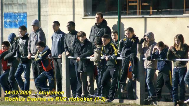 miniemen Rochus Deurne - 14/02/2009 - thuis tegen RVC Hoboken смотреть онлайн