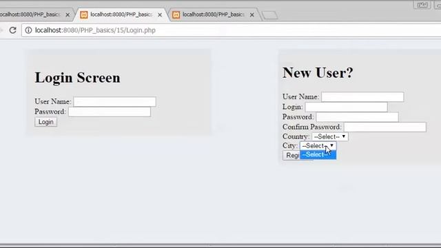 15/18 - PHP - Learn with Registration/Login/Edit/Session Example - Urdu/Hindi смотреть онлайн