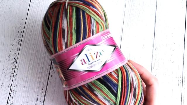 Обзор пряжи ALIZE Superwash. Идеальна для носков смотреть онлайн