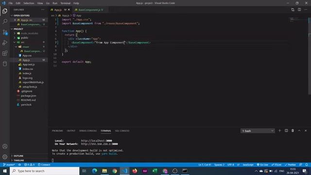 How to make Reusable Component in react . смотреть онлайн