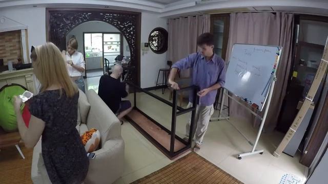 Собираем барную стойку в гостинной ДКК смотреть онлайн