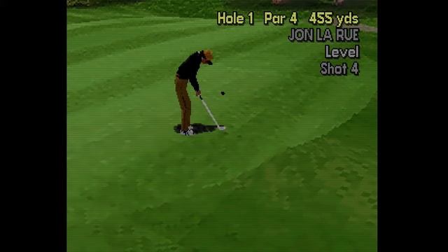 Actua Golf SEGA Saturn gameplay смотреть онлайн