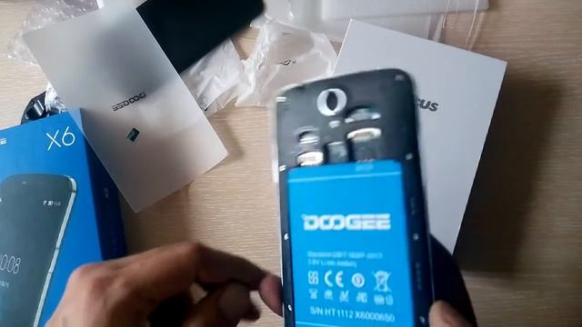 Распаковка телефонов Infocus M2 и Doogee X6 смотреть онлайн