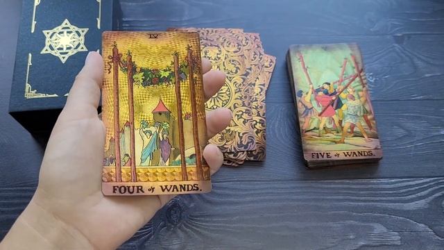 Золотое таро с Алиэкспресс. Безрамочное таро смотреть онлайн