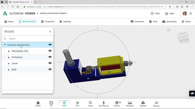Import SolidWorks Assembly into Fusion 360 смотреть онлайн
