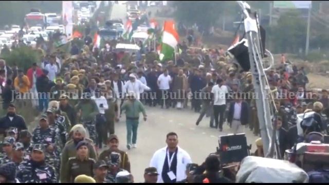 Day 2: Bharat Jodo Yatra resumes from Hiranagar to Samba смотреть онлайн