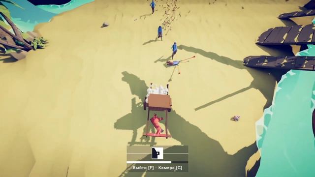 ПИРАТЫ ТАБСКОГО МОРЯ ▶ Totally accurate battle simulator #10 смотреть онлайн