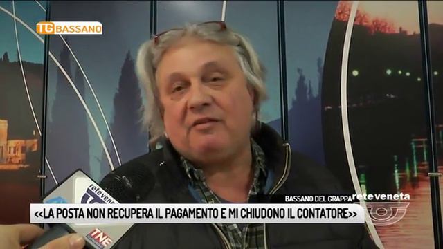 TG BASSANO (24/01/2018) - «LA POSTA NON RECUPERA IL PAGAMENTO E MI CHIUDONO IL CONTATORE» смотреть онлайн