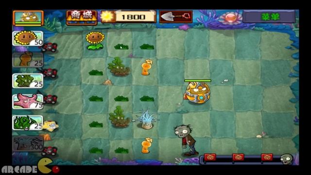 Plants Vs Zombies 2: NEW Plant New World Dragon King of the East Sea Part 3 смотреть онлайн