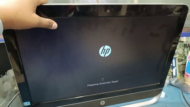 hp pavilion 23 all in one pc black screen shut down unable start & boot problem solution смотреть онлайн