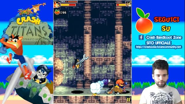 CRASH OF THE TITANS MOBILE JAVA #2 - NINA LA CRETINA смотреть онлайн