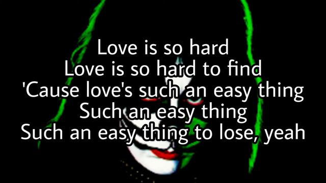 PETER CRISS (KISS) Easy Thing (Lyric Video) смотреть онлайн