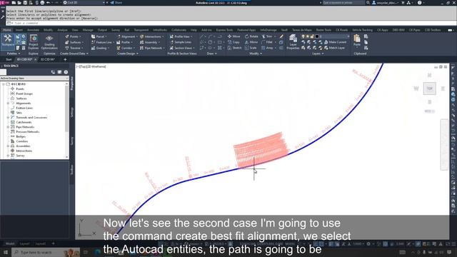 CIVIL 3D PRODUCTIVITY ALIGNMENT смотреть онлайн