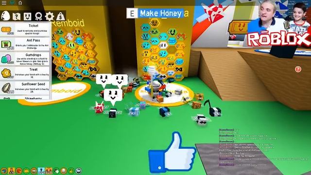 Роблокс ПЧЕЛА МЕДВЕДЬ за 1000 РОБУКСОВ = ROBLOX по русски. Симулятор Пчеловода смотреть онлайн