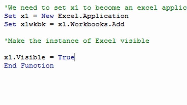 Make Access Open Up Excel with VBA смотреть онлайн