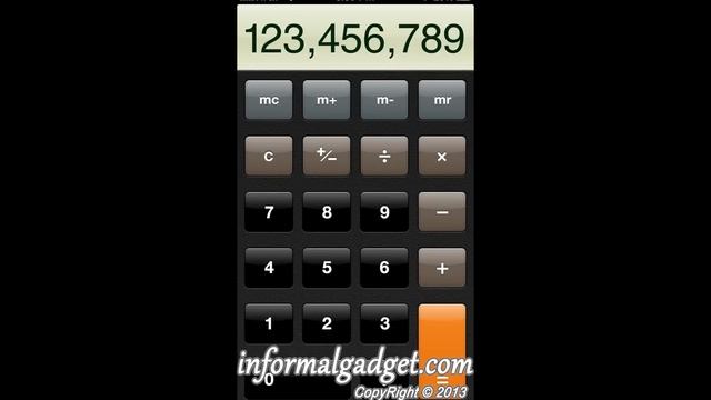 iPhone, iPad, iPod Touch easy Calculator app tip: Dont start over, Delete only the number you want смотреть онлайн