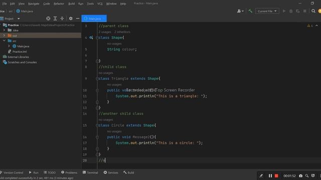 Inheritance | Object Oriented Programming | Java Tutorial | Example Code #inheritance смотреть онлайн