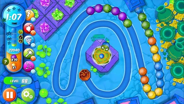 Woka Woka Marble Shooter Level 86-90 - Game Mini