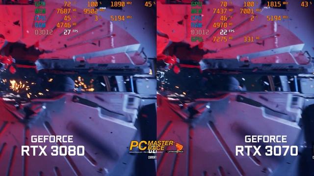 RTX 3080 FE Vs RTX 3070 - Boundary Benchmark [4K + RTX/DLSS] смотреть онлайн