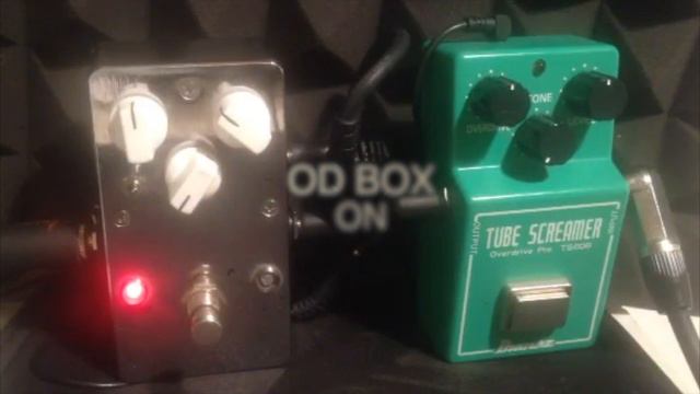 Masotti OD Box vs Ibanez Tube Screamer TS808 Test & Shootout смотреть онлайн