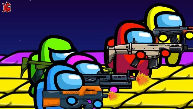 Skibidi Alphabet Lore VS Among Us - Game animation смотреть онлайн