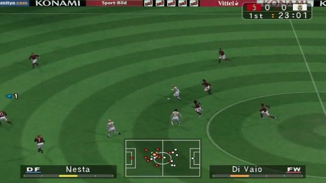 Pro Evolution Soccer 3 - 2003 - A.C. Milan VS Juventus F.C. (PC) смотреть онлайн