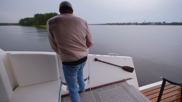 Катамаран PROSTOR P14: ОН ВАМ НЕ ХАУСБОТ! Обзор Люкс-Катамарана. Построено У НАС.