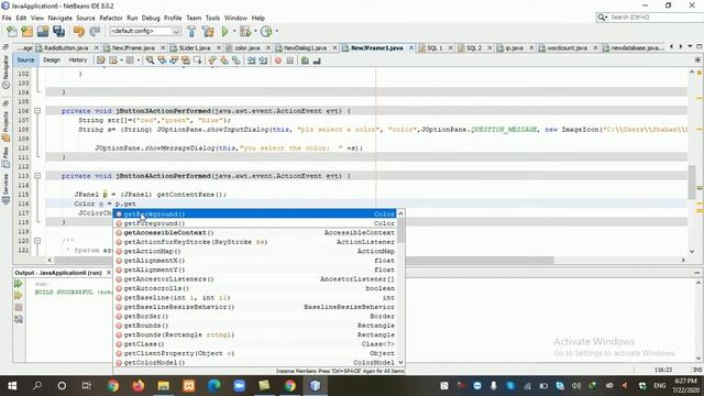 Java with Netbeans in Urdu Lecture 14 | Color chooser Dialog Box смотреть онлайн