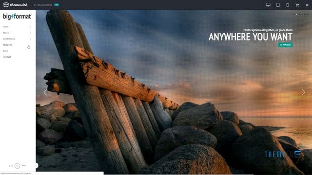 BigFormat - Responsive Fullscreen Wordpress Theme Billy Xochipil смотреть онлайн