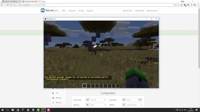 How to Setup a World Border - Minecraft Java смотреть онлайн