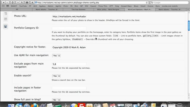 MiniCard WordPress theme review смотреть онлайн