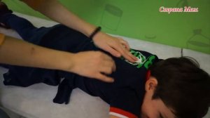 Массаж при кашле у ребенка