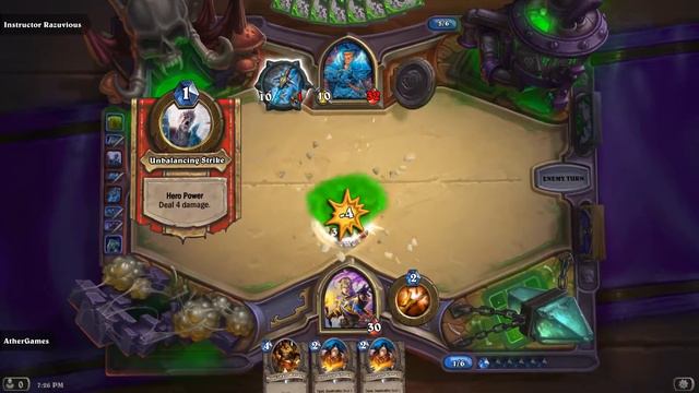 Hearthstone with Ather - Curse of Naxxramas - Episode 17 (Too Strong For Me) смотреть онлайн