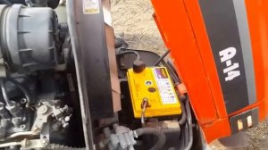Kubota A-14 (кубота 14) минитрактор для дачи