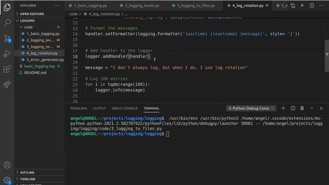 February 2021 - Logging and Monitoring Python Applications by Will Angel смотреть онлайн
