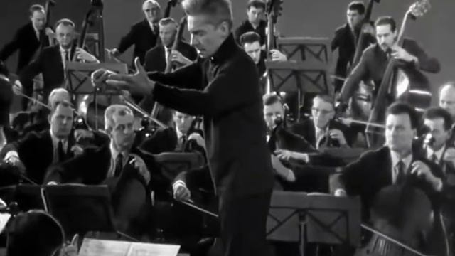 Beethoven Symphony No 5 / 2nd mov. Herbert von karajan - Berliner Philharmoniker смотреть онлайн