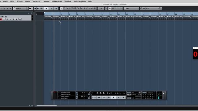 Cubase Tutorial - How to record a metronome click as an audio track using Cubase Pro 8 смотреть онлайн