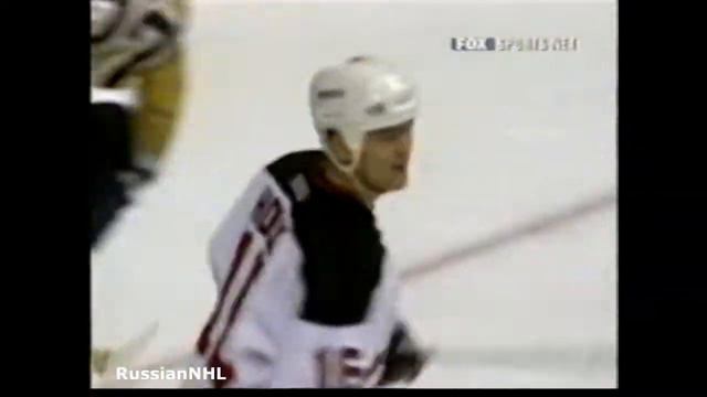 Sergei Brylin's Two Goals Vs Predators (21 Mar 2002)