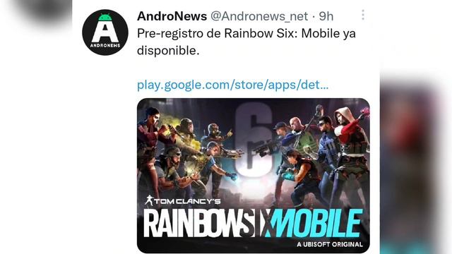 UBISOFT SORPENDE a la COMUNIDAD CON Rainbow Six: MOBILE, GRANDES NOTICIAS смотреть онлайн