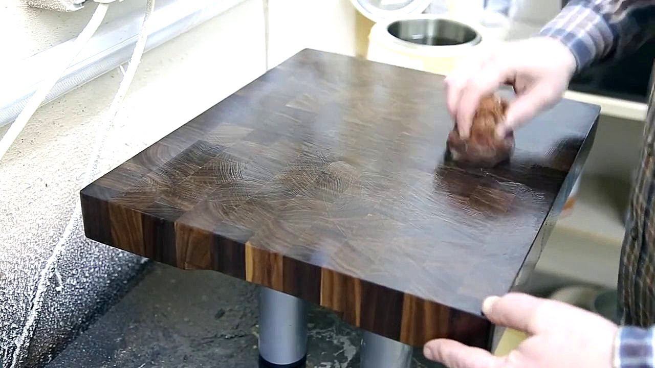 Making KKF contest end grain cutting boards смотреть онлайн