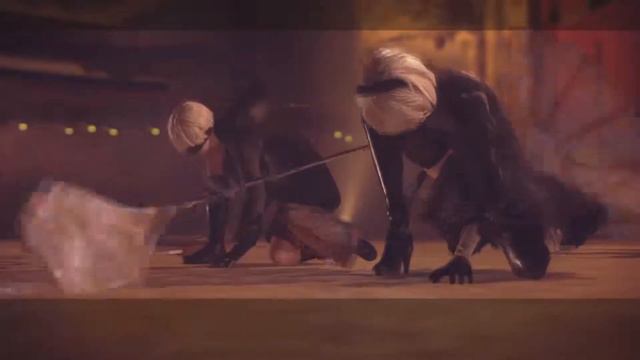 Nier: Automata - 2B Gameplay #4 (Circo y Amor de Robots) смотреть онлайн