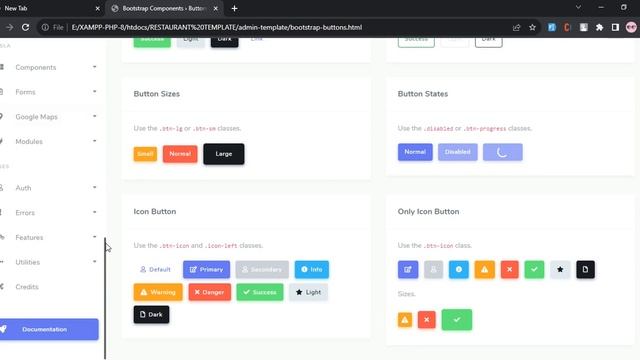 Overview of Admin Template in Laravel | Restaurant E-commerce Project in Laravel #8 смотреть онлайн