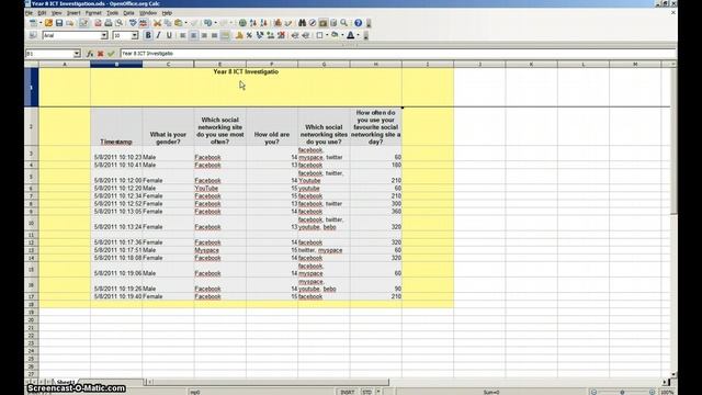 Formatting a spreadsheet in OpenOffice смотреть онлайн