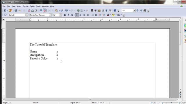 Templates - 12 - Introduction to OpenOffice Writer смотреть онлайн
