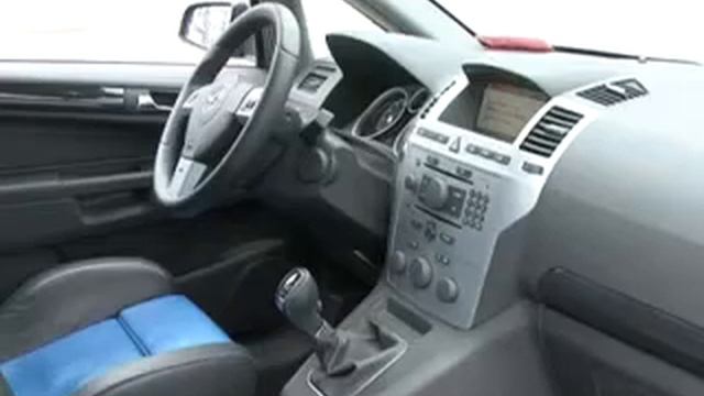 Обзор автомобиля Opel Zafira OPC