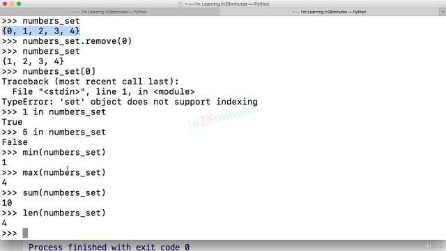 (Learn Programming With Python) 103-Step 11-Introduction to Set смотреть онлайн