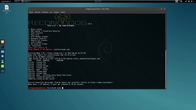 ReconDog bilgi toplamada bir numara. смотреть онлайн